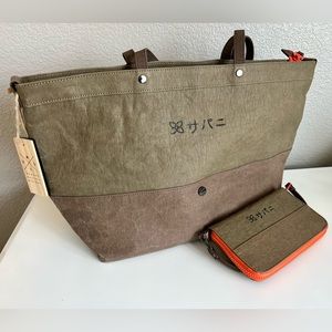 Sherpani’s Tokyo Ethos Mai Large Tote With Matching Ima Wristlet Wallet - NWOT